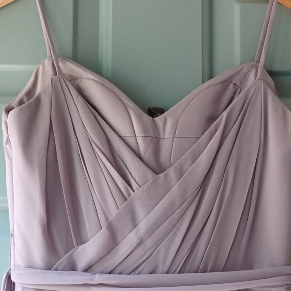 Lavender bridesmaid gown - Picture 11 of 13
